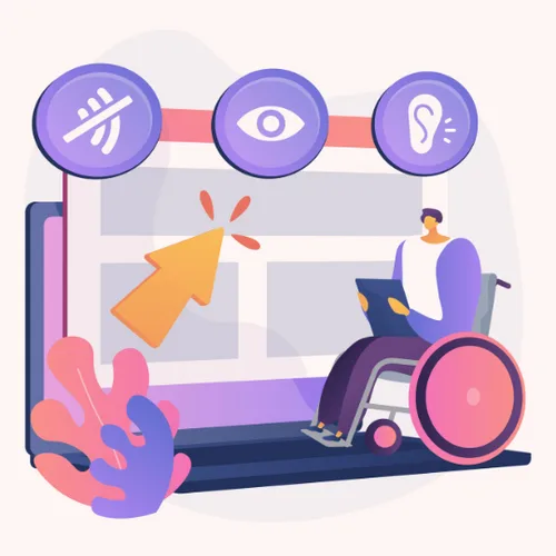 Image of person sitting on wheelchair